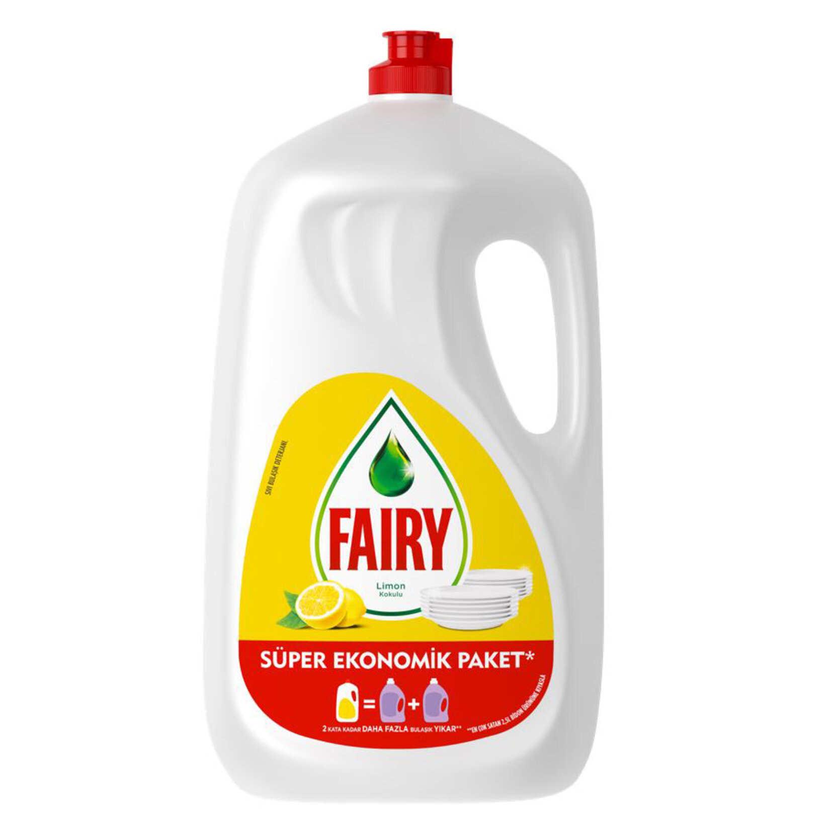 Fairy Limon Kokulu Elde Yıkama Süper Ekonomik Paket 2.6 L